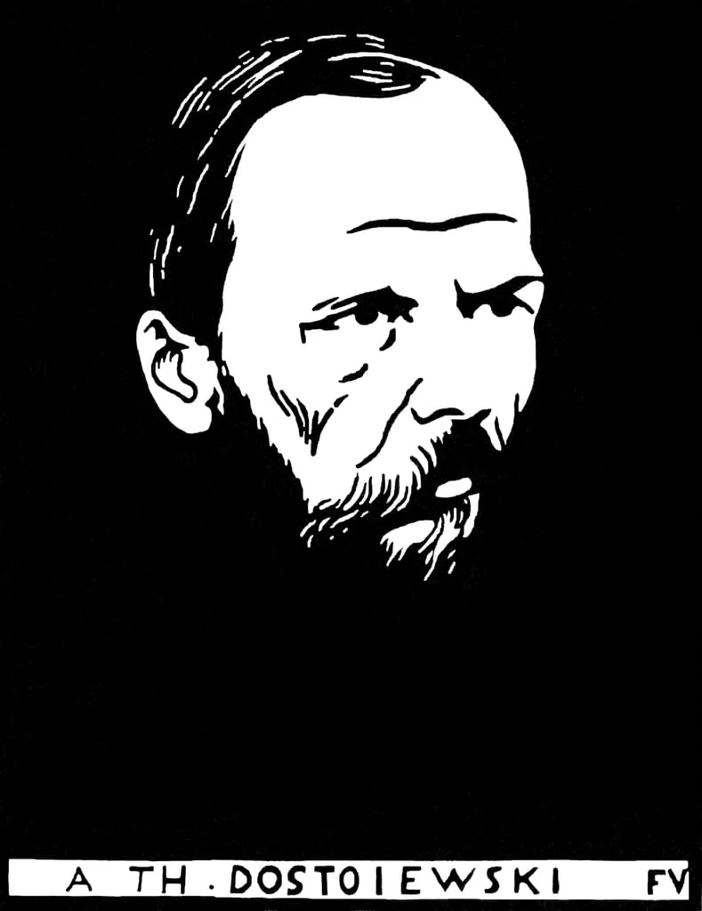 Félix Vallotton - 269, Ritratto di Fedor Mikhailovitch Dostoevskij